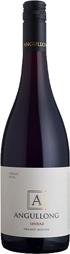 Angullong Wines Fossil Hill Shiraz 2024 bottle - Orange